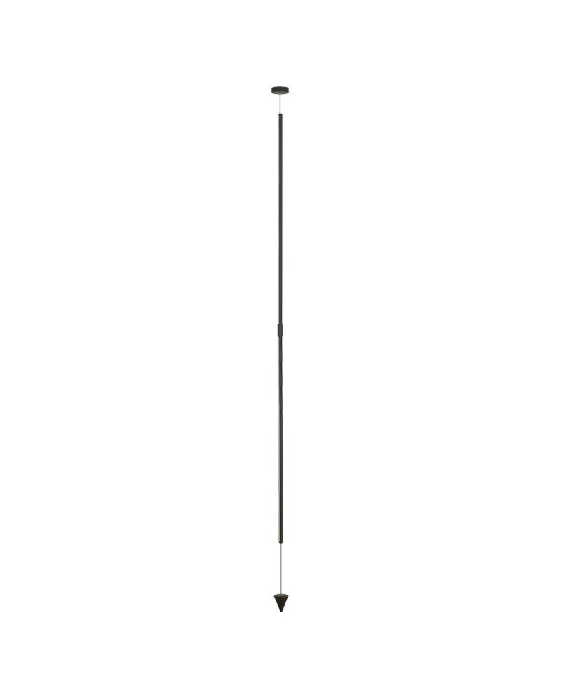 VERTICAL * PIE SALON LED NEGRO